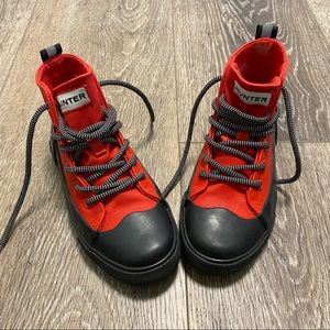 NWOT Kids Hunter Lace Up Shoes Size 13